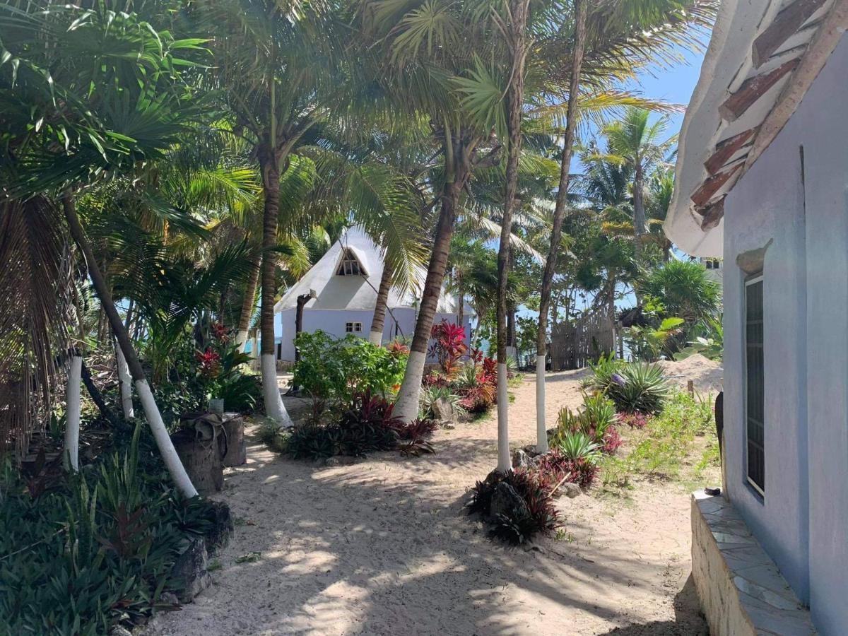 Chez Gigi - Eco Lodge Mahahual Dış mekan fotoğraf